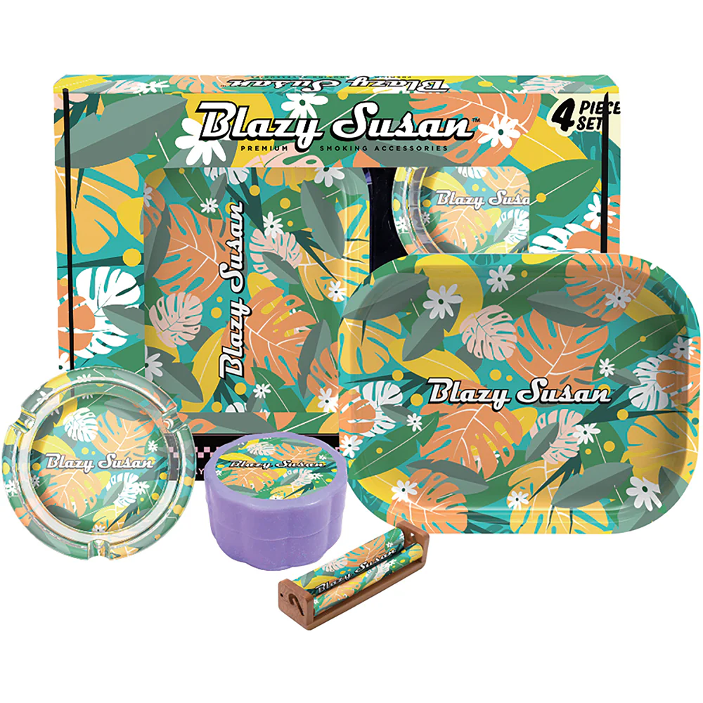 4-Piece Blazy Susan Smokers Kit (Summer Trees) - Image 2