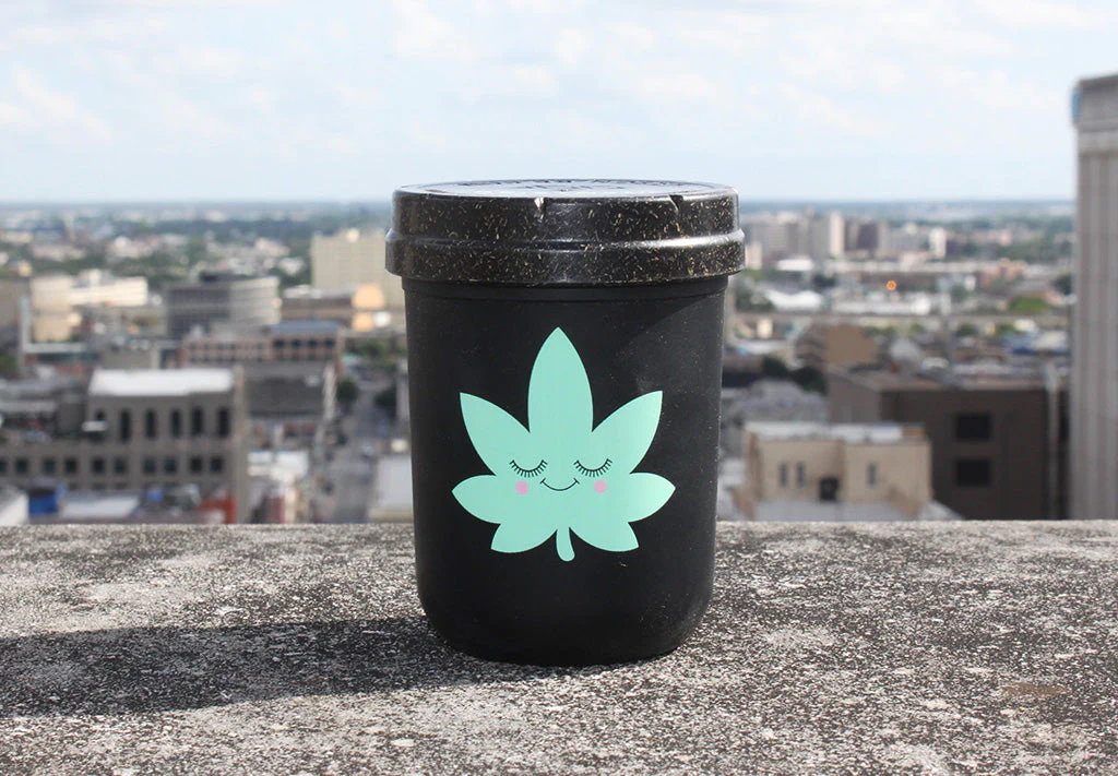 RE:STASH JAR 8oz Happy Leaf (+Re:vider & Boveda Pack) - Image 3