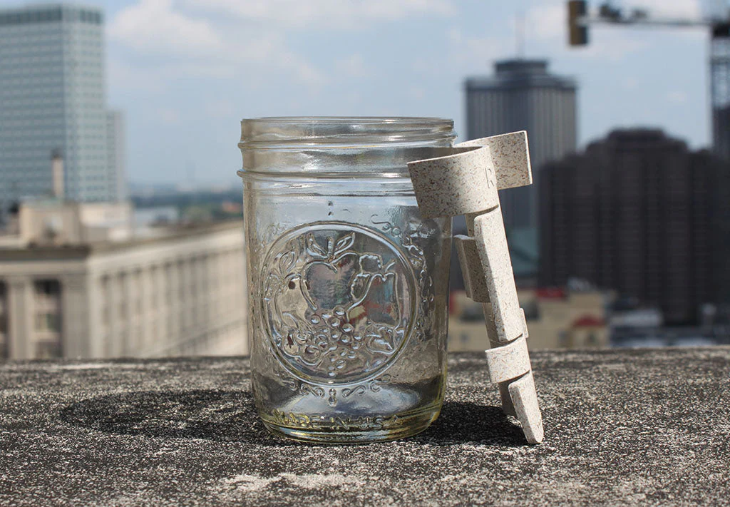RE:STASH JAR 8oz Pink Dolphin Tie-Dye (+Re:vider) - Image 6