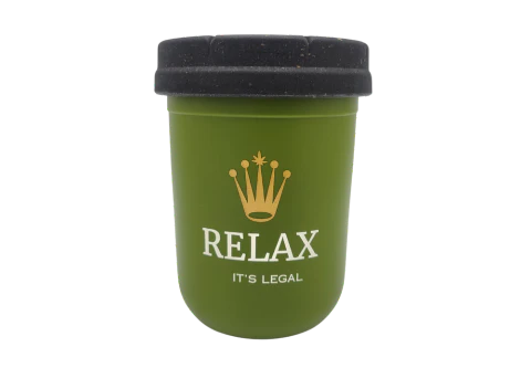"Relax It's Legal" 8oz Stash Jar - Image 2