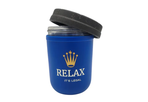 "Relax It's Legal" 8oz Stash Jar - Image 4