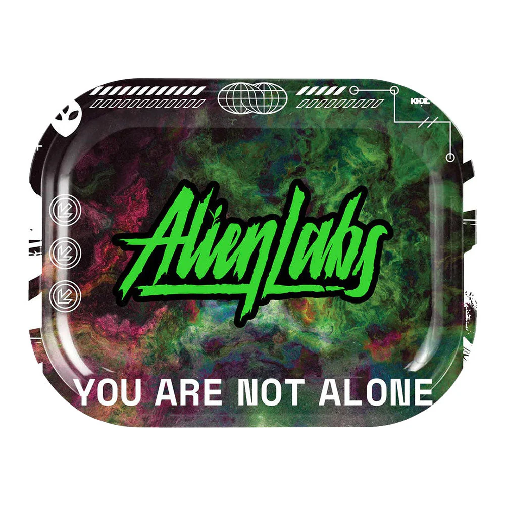 Alien Labs Metal Rolling Tray | You Are Not Alone - Image 3