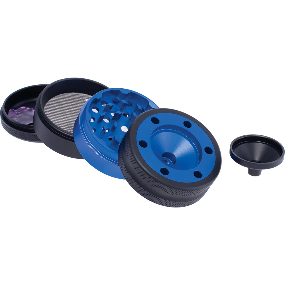Aluminium Grinder w/ Cone Holder & Funnel - Image 11