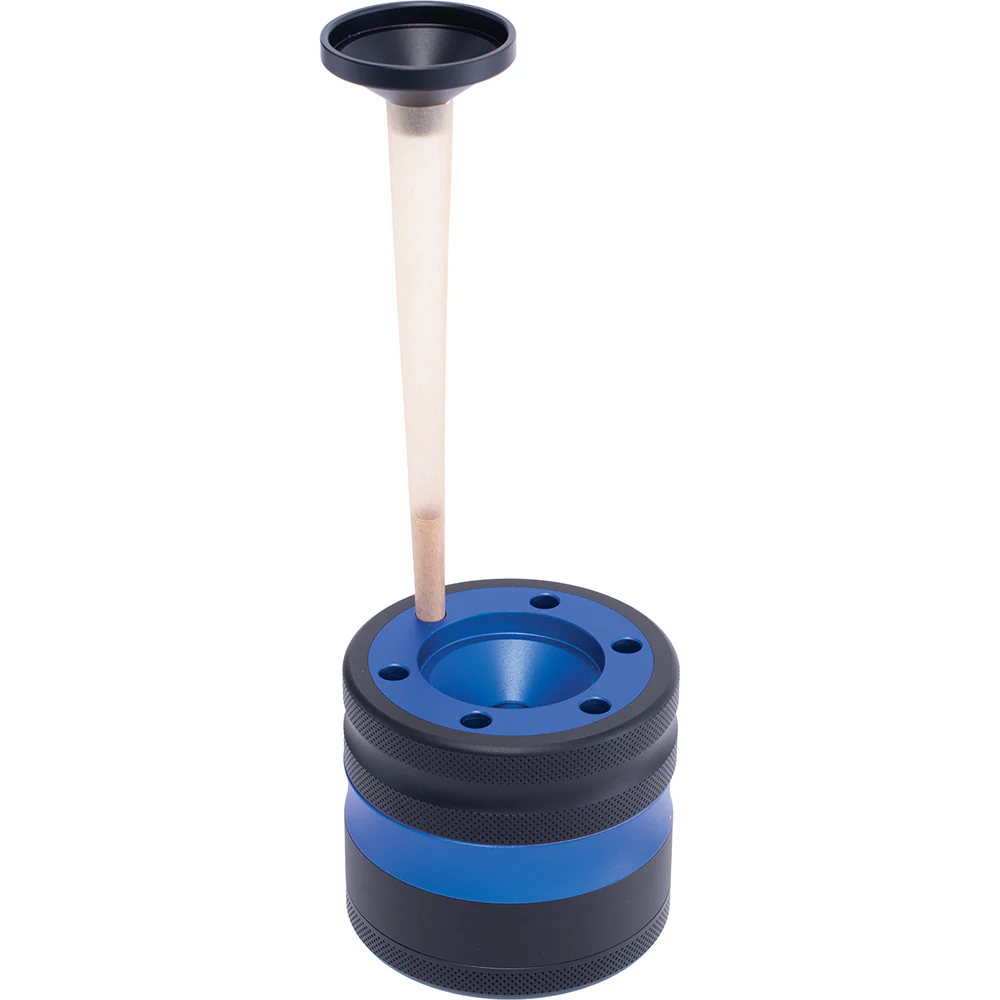 Aluminium Grinder w/ Cone Holder & Funnel - Image 12