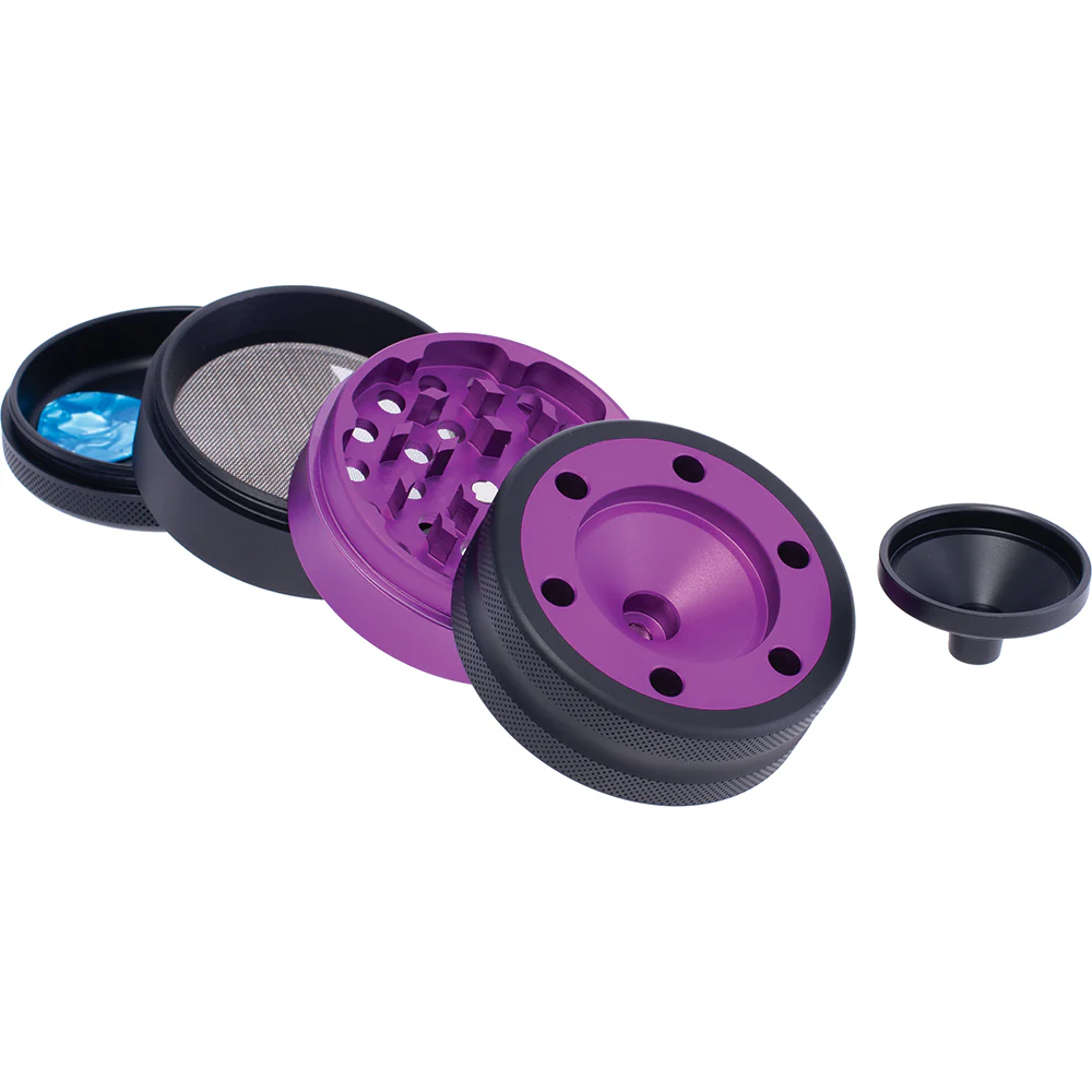 Aluminium Grinder w/ Cone Holder & Funnel - Image 14