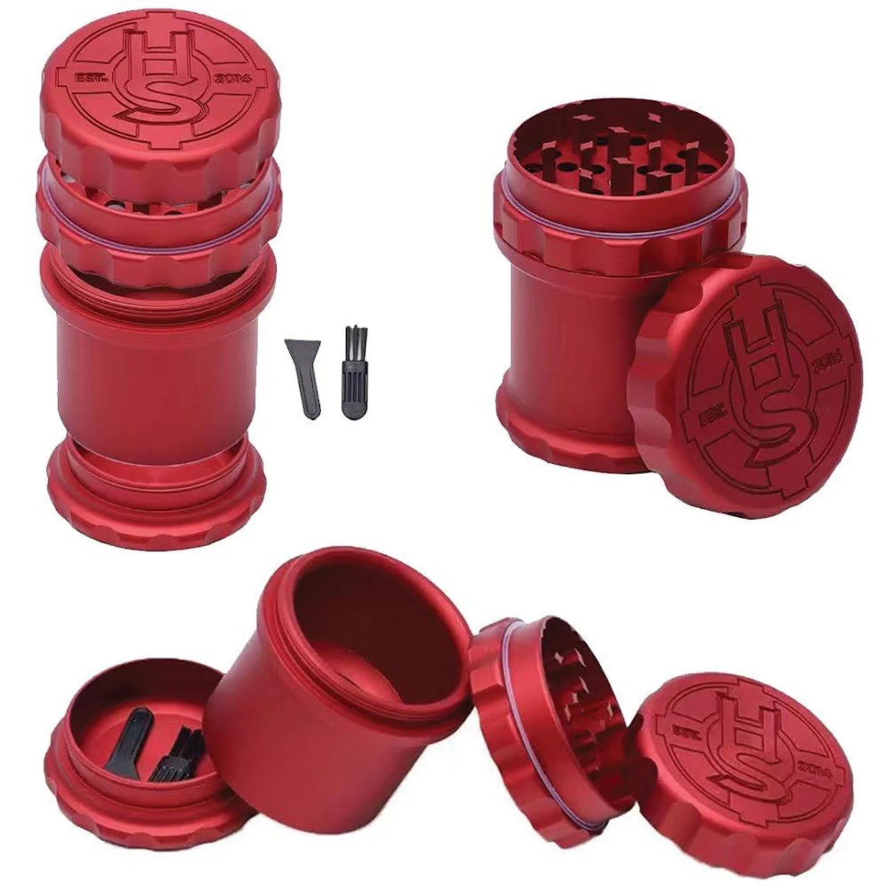 Aluminum Herb Saver Grinder (Large)