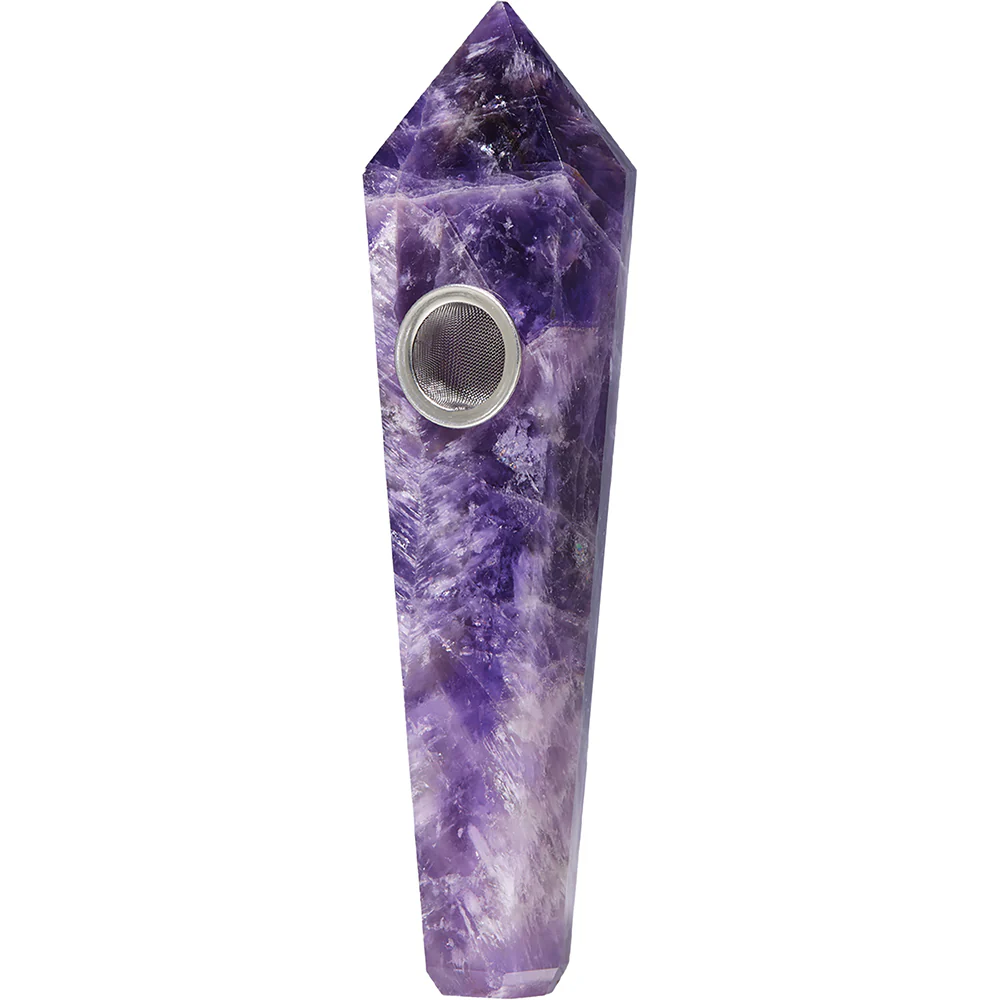Amethyst Gemstone Pipe - Image 2