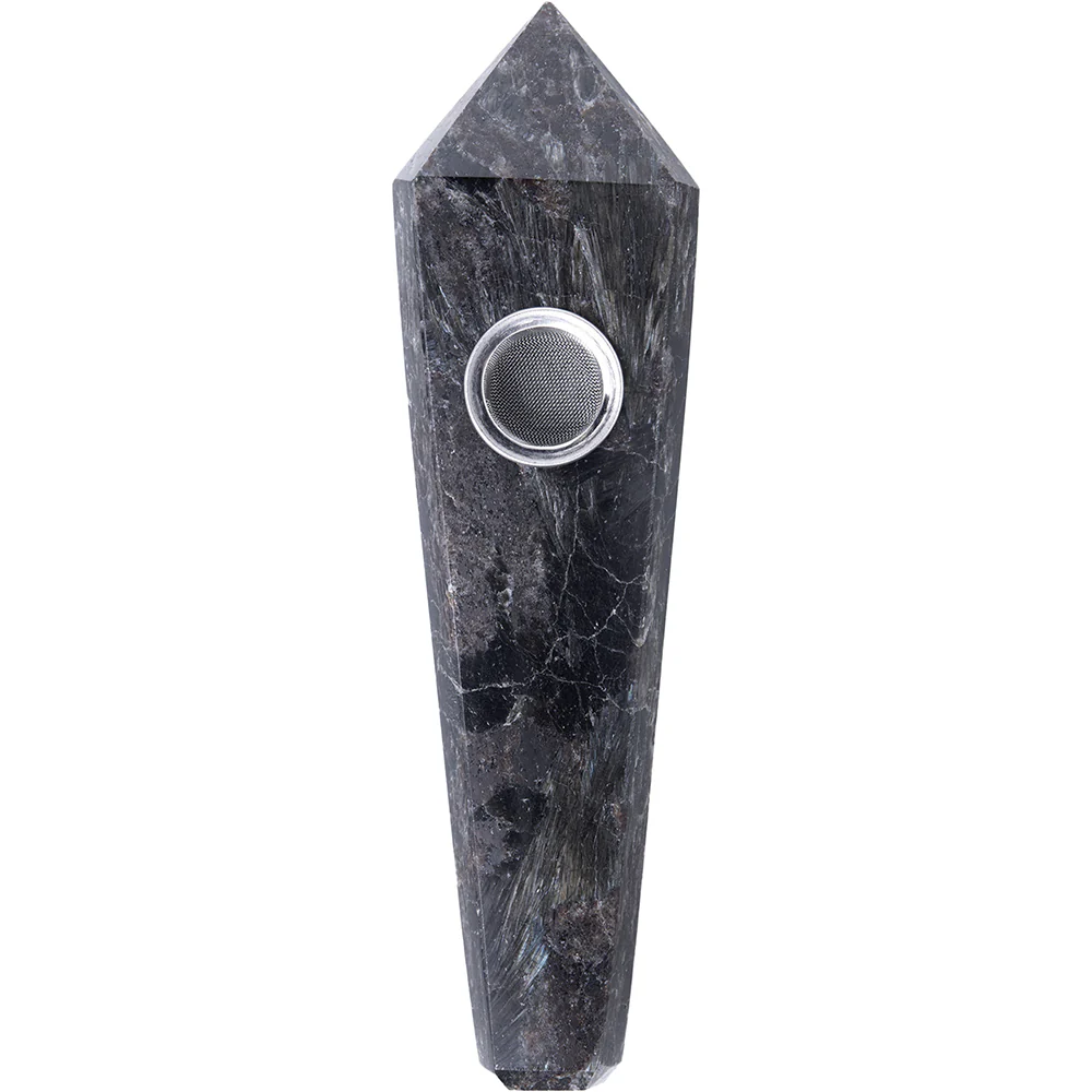 Astrophyllite Gemstone Pipe - Image 3