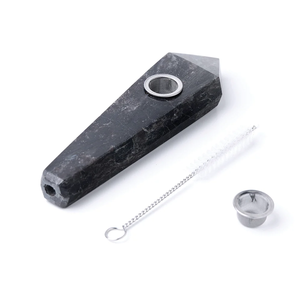 Astrophyllite Gemstone Pipe - Image 5