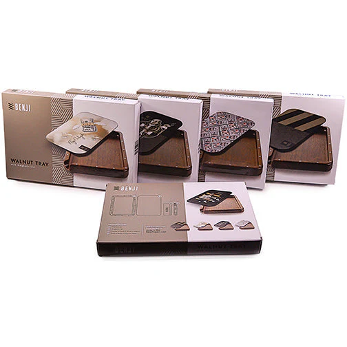Benji - Walnut Tray w/ Magnetic Lid Kit - King Franklin - Image 4