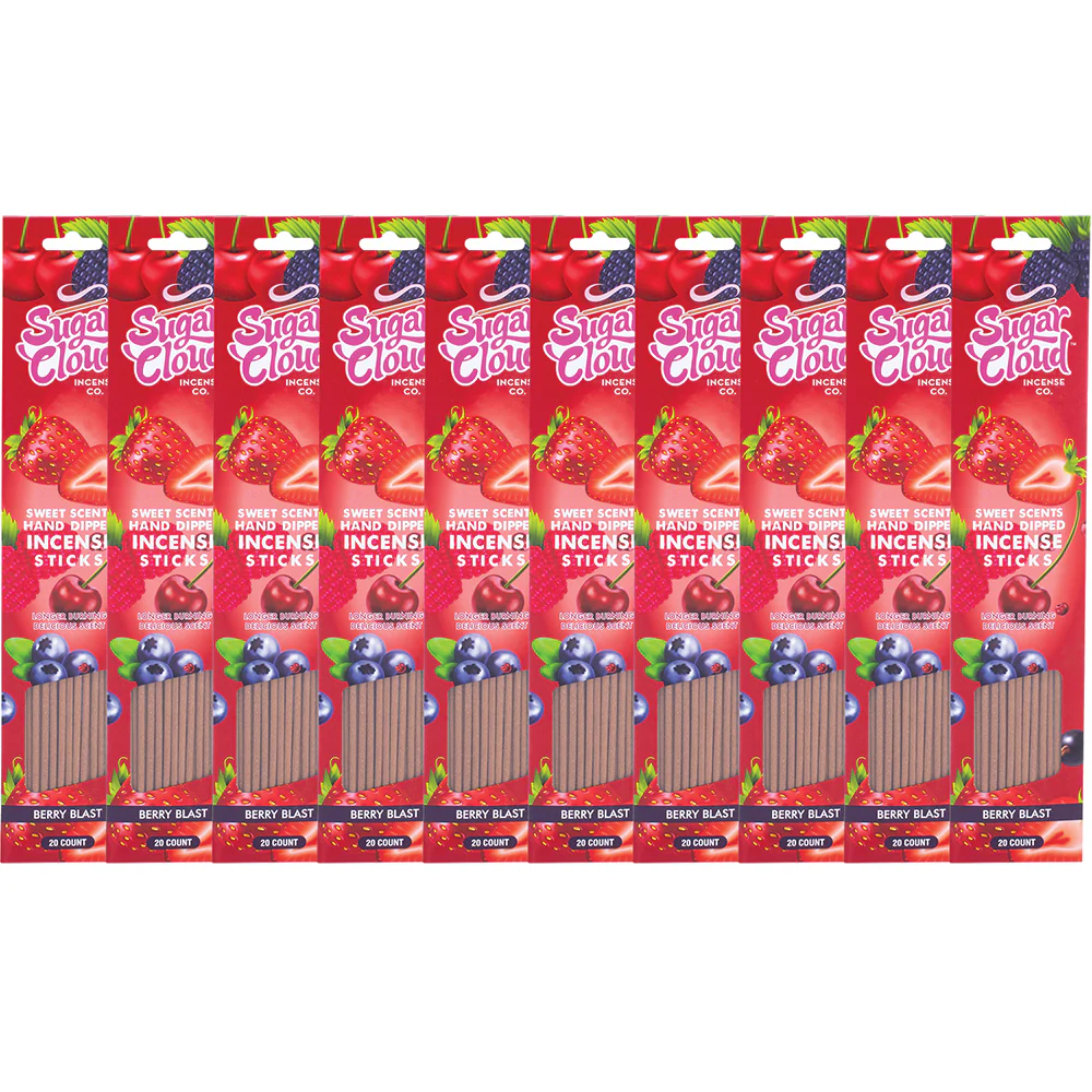 Berry Blast Sugar Cloud Incense (200 sticks) - Image 2
