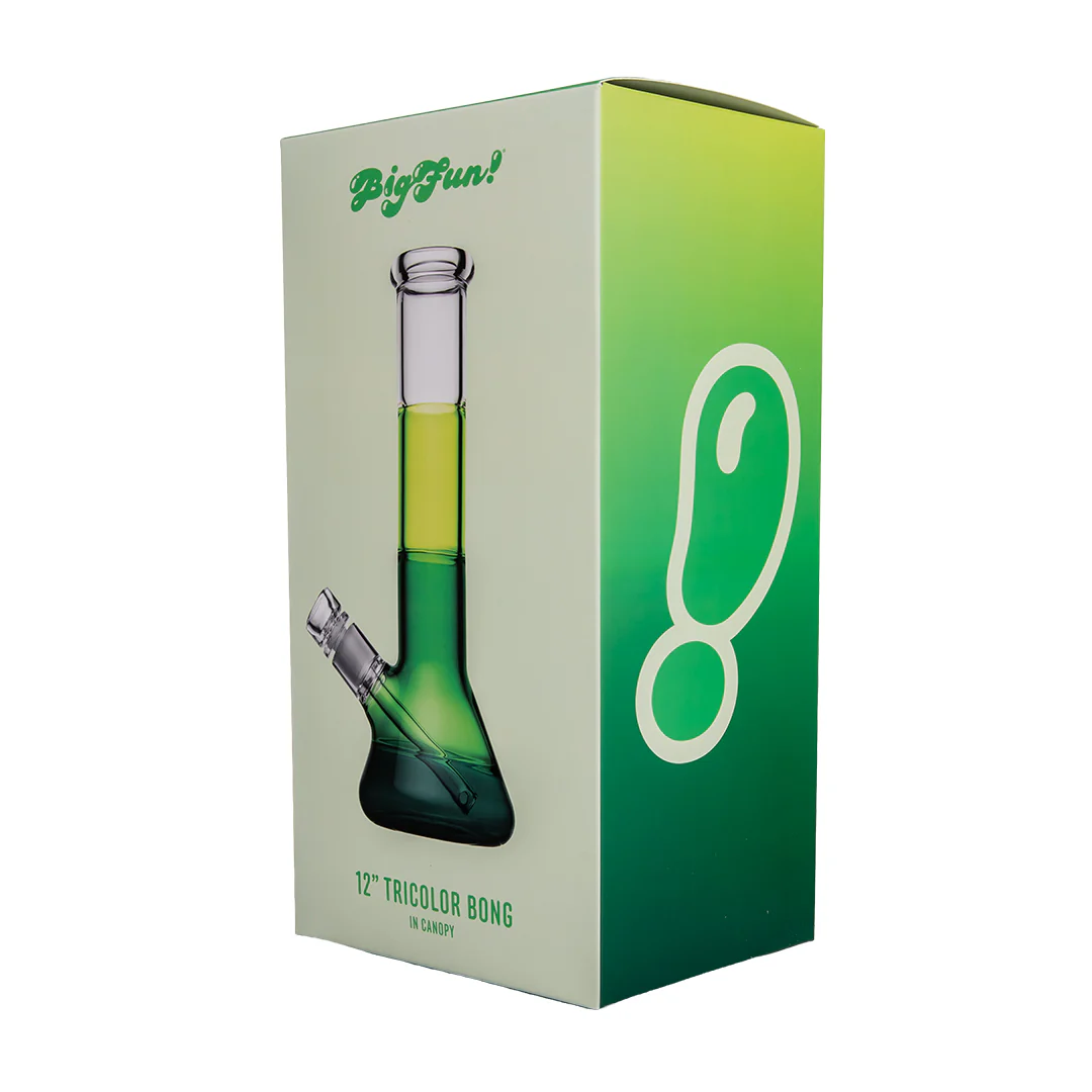 Big Fun 12" Tricolor Bong (Canopy) - Image 10