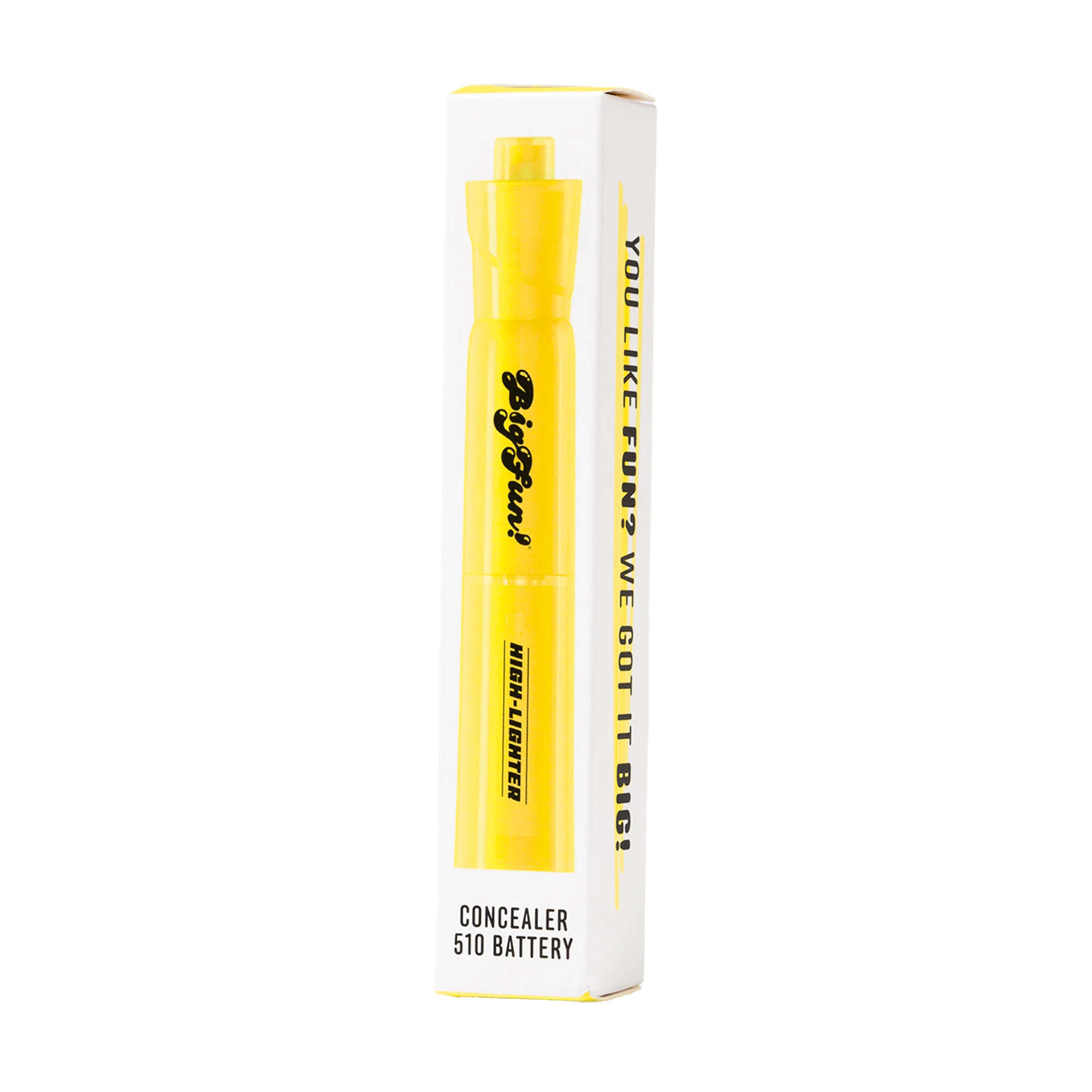 Big Fun High-lighter 510 Conceal Battery (Pink) - Image 3