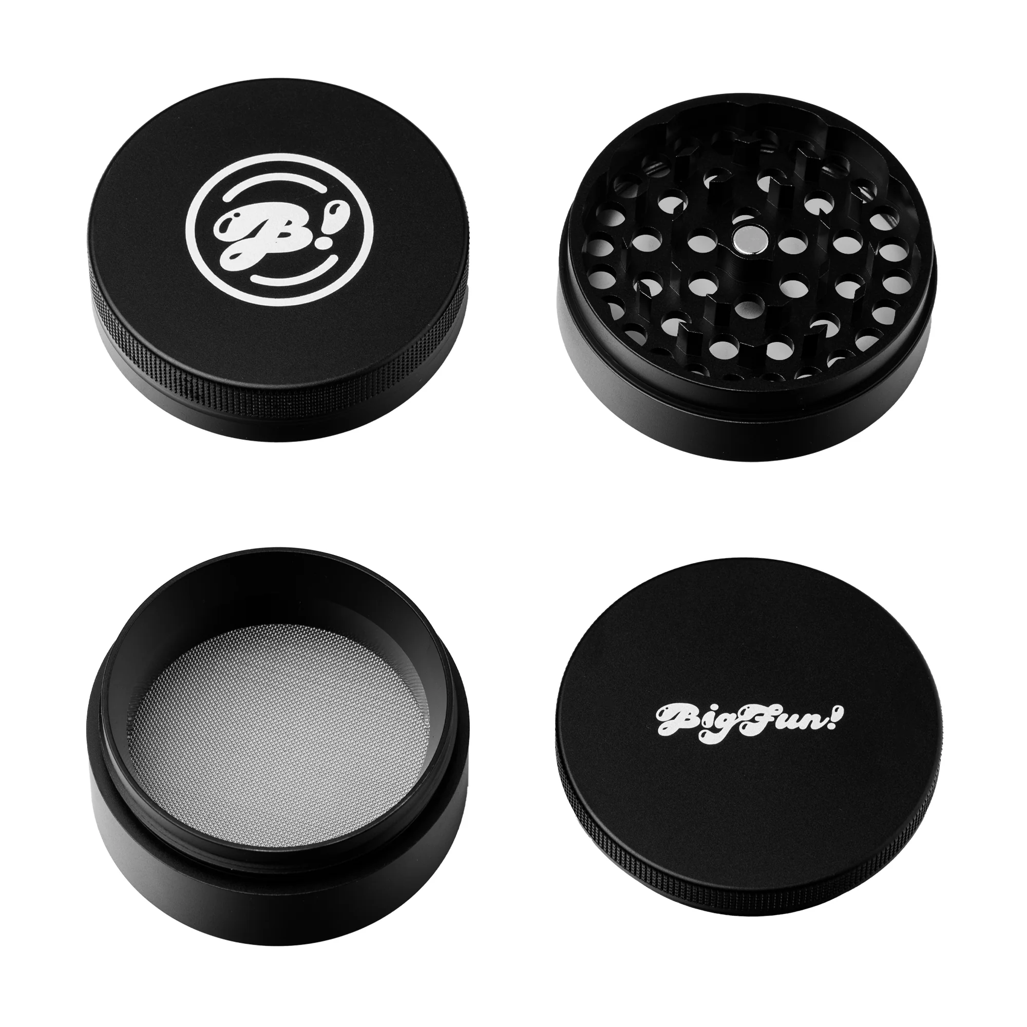 Big Fun Large Grinder (Black) - Image 5