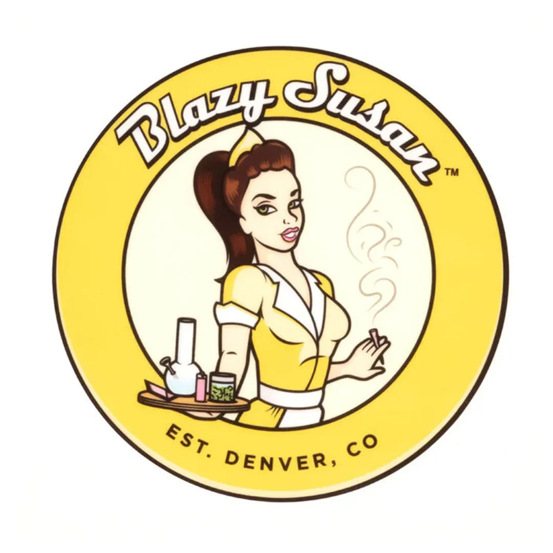 Blazy Susan 8"  Dab Pads (Various Designs) - Image 8
