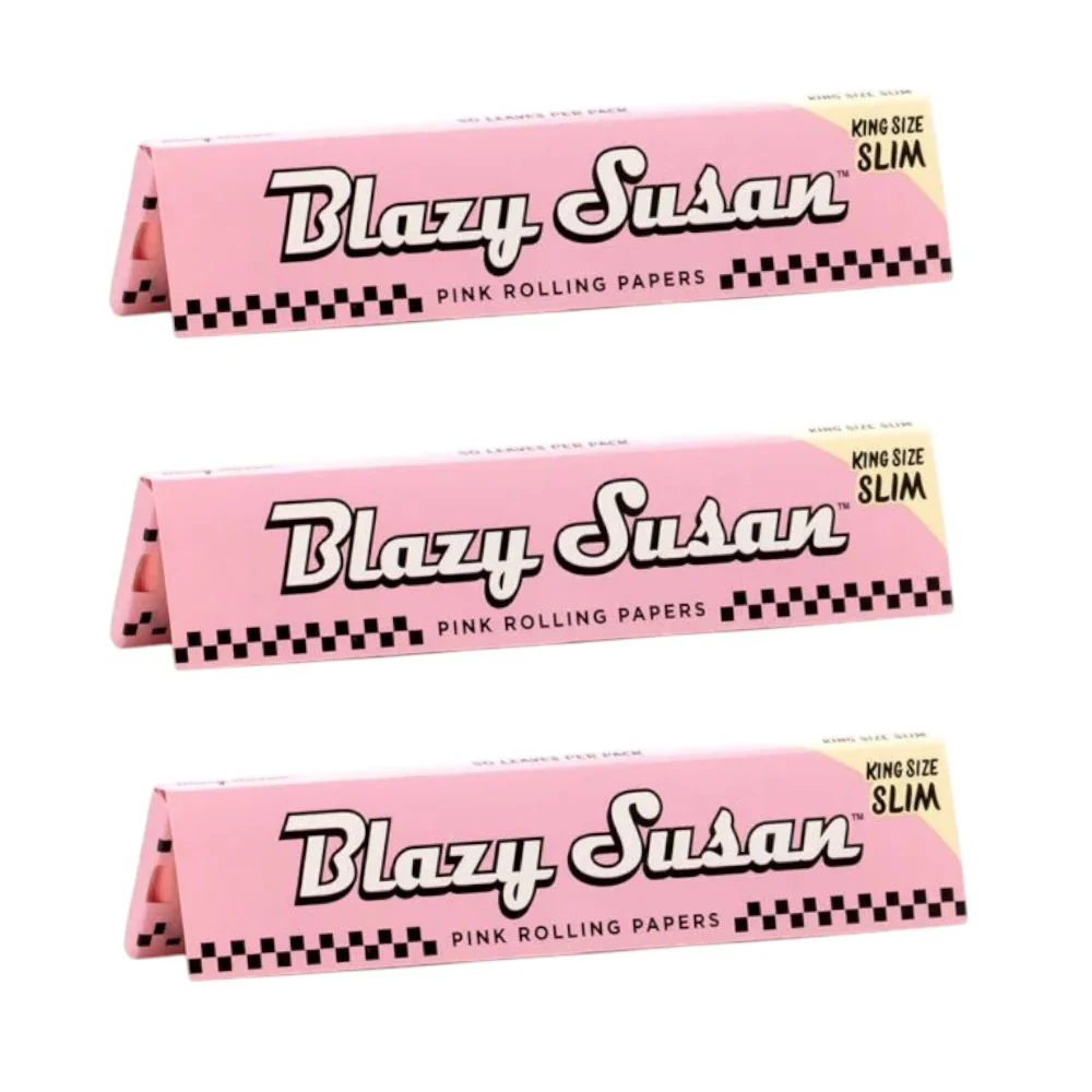 Blazy Susan Pink Rolling Papers (1 1/4" Size) - Image 4