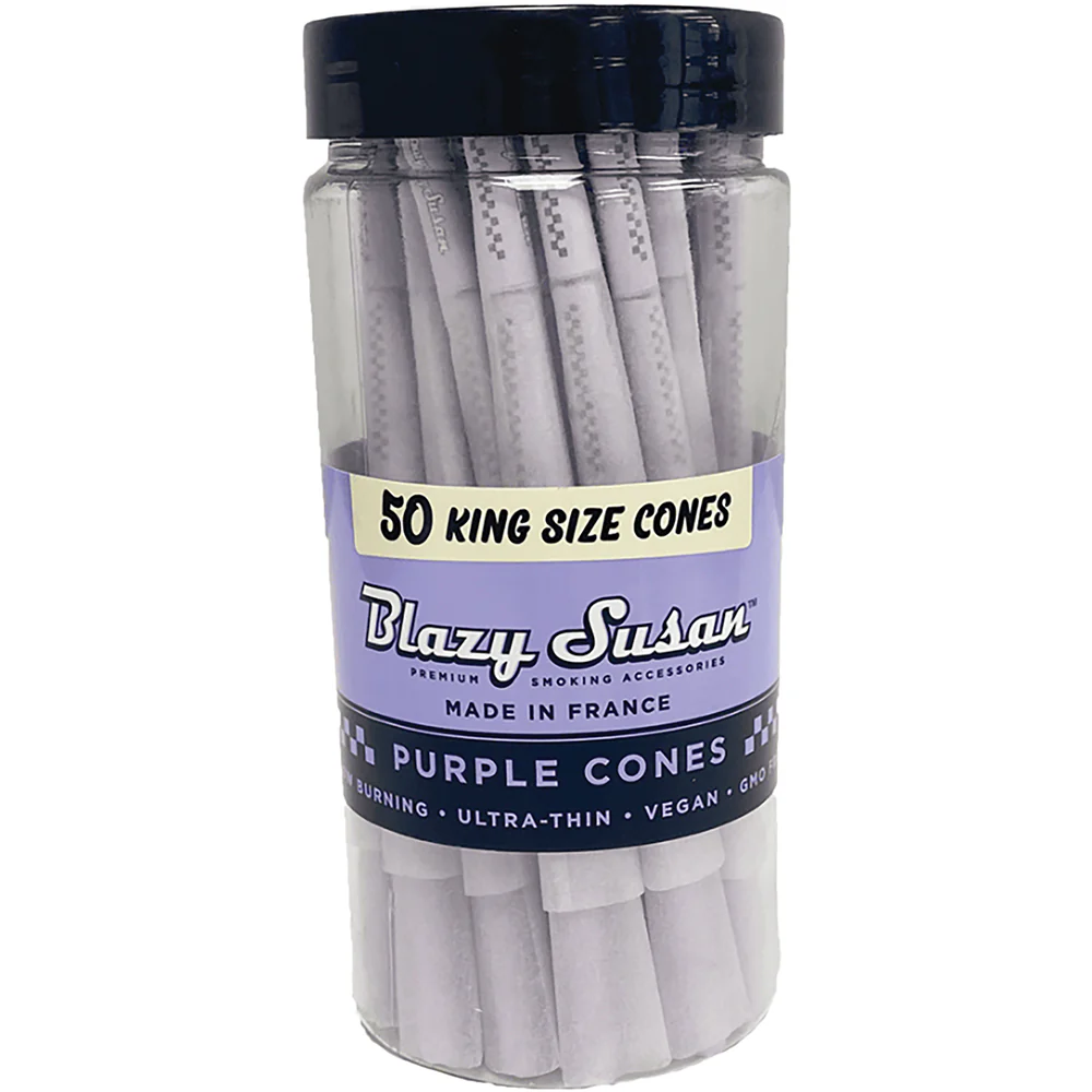 Blazy Susan Purple Cones King Size (50 Count)