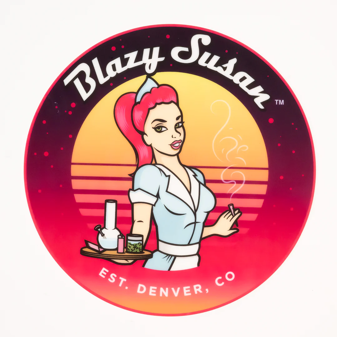 Blazy Susan Spinning Rolling Trays (Various Colors) - Image 15