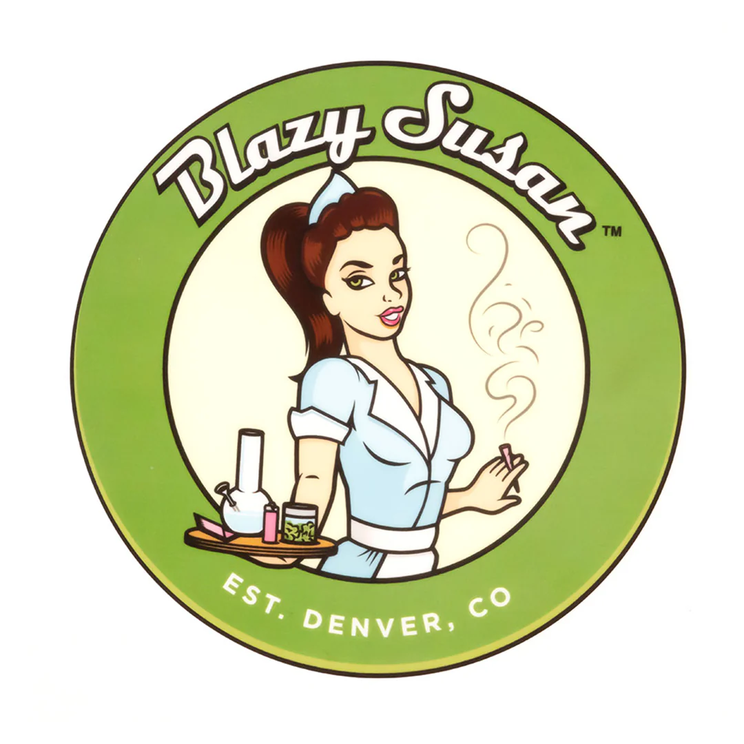 Blazy Susan Spinning Rolling Trays (Various Colors) - Image 21