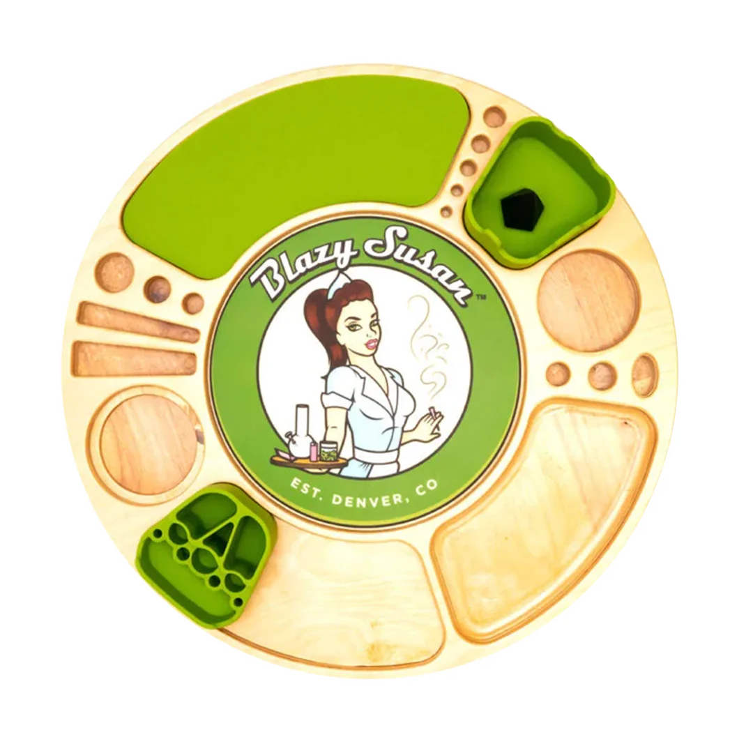 Blazy Susan Spinning Rolling Trays (Various Colors) - Image 4