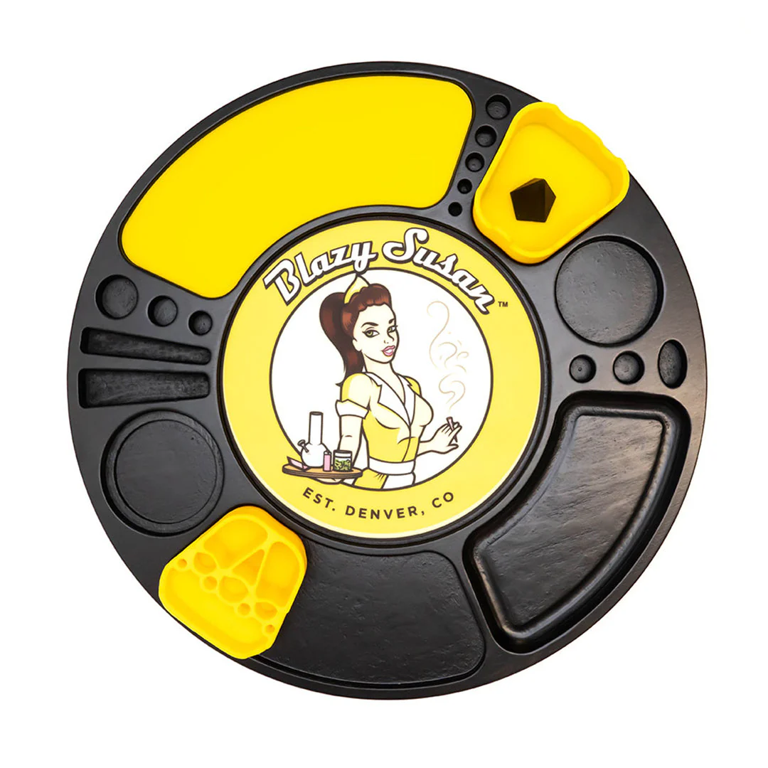 Blazy Susan Spinning Rolling Trays (Various Colors) - Image 41