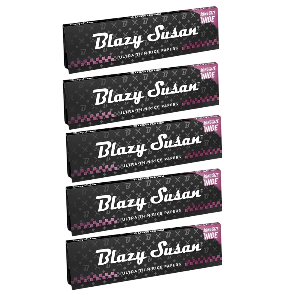 Blazy Susan Ultra Thin Rolling Papers (King Size Wide) - Image 3