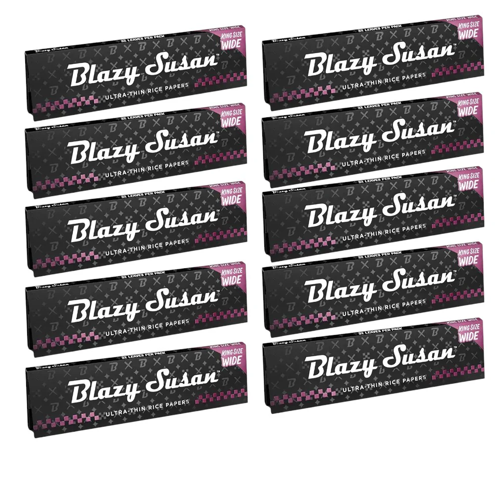 Blazy Susan Ultra Thin Rolling Papers (King Size Wide) - Image 4