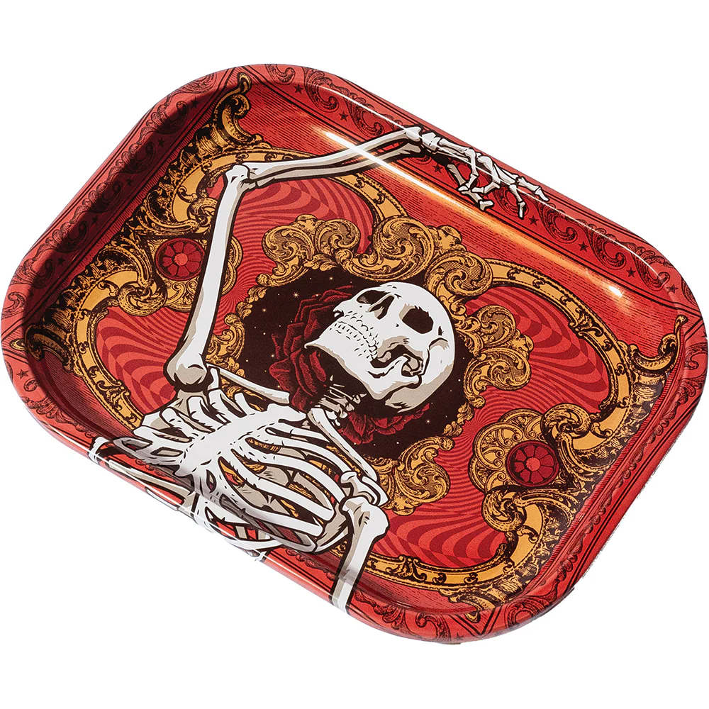 Blazy Susan x Grateful Dead Rolling Tray (Ornate Skeleton)