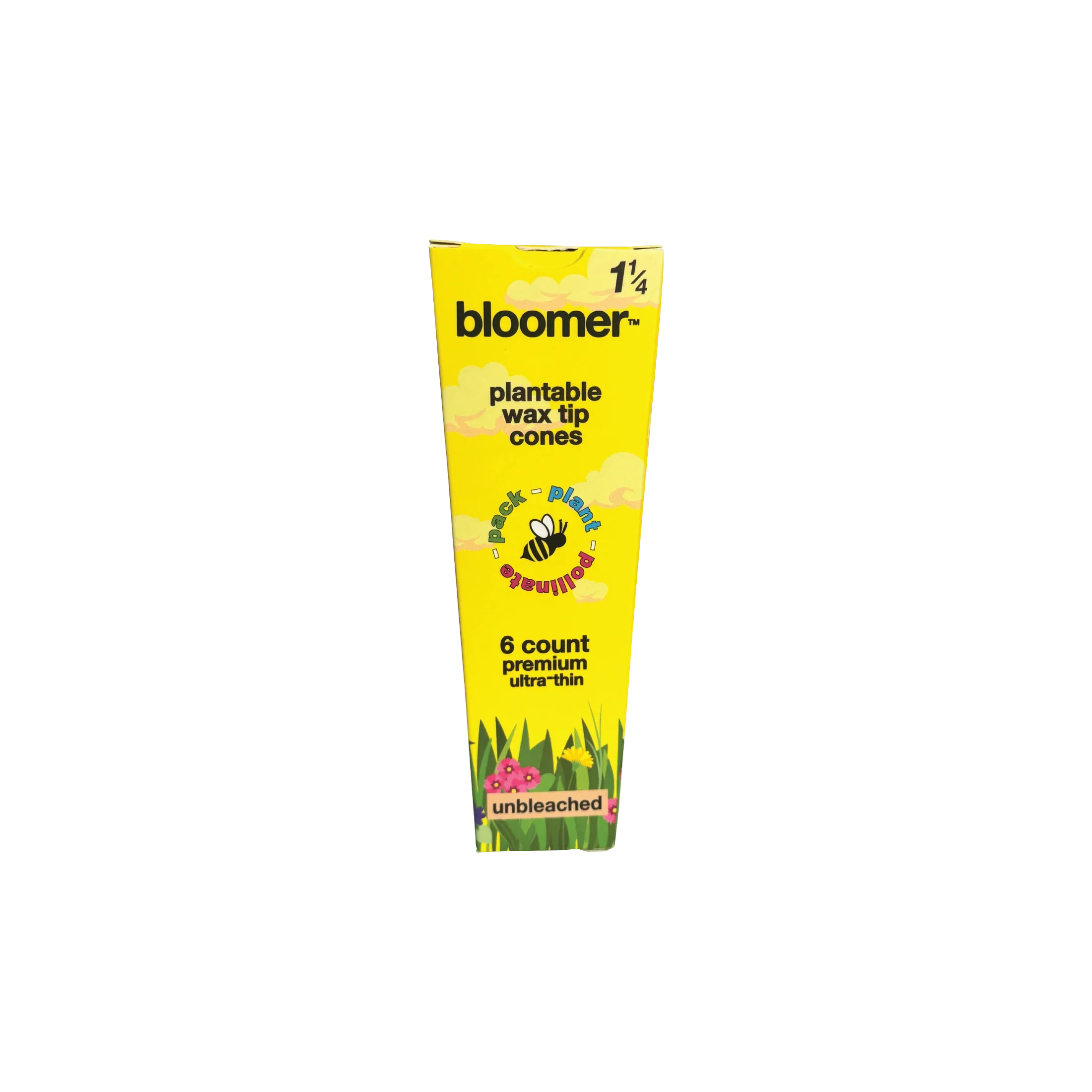 Bloomer 1 1/4" Unbleached Cones (6-Pack)