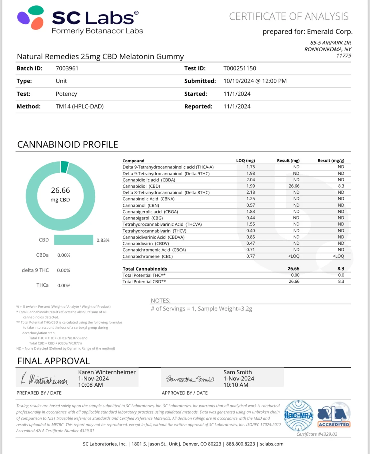 CBD + Melatonin Sleep Gummies (1500mg) - Image 3
