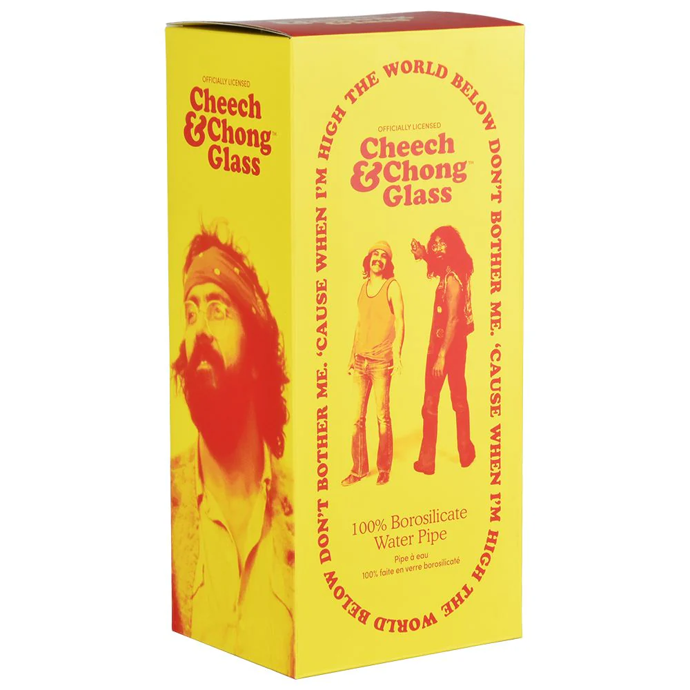 Cheech & Chong Glass Parked Beaker Bong - Image 5