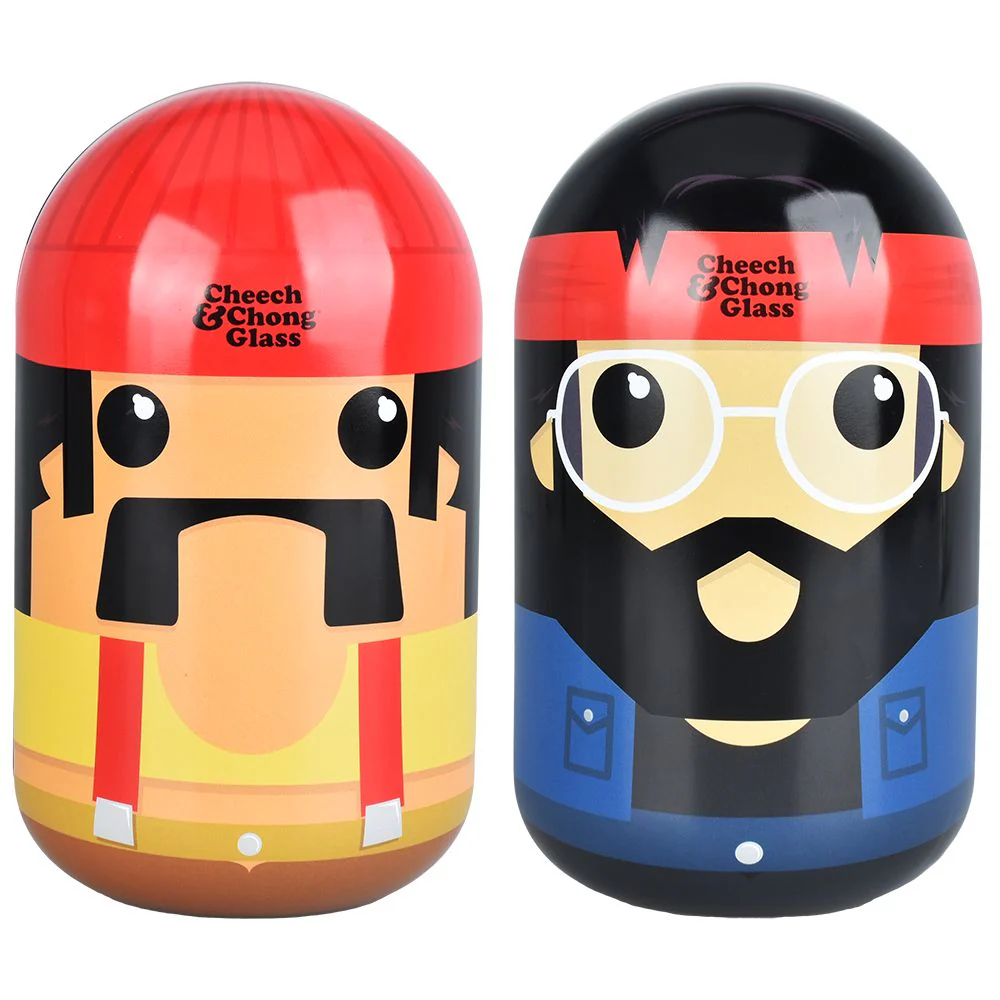 Cheech & Chong Joint Hand Pipe in Collectible Tin Case - Image 2