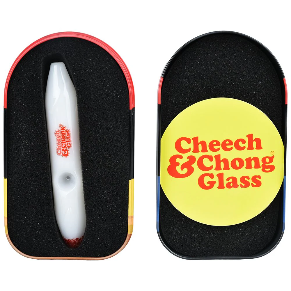 Cheech & Chong Joint Hand Pipe in Collectible Tin Case - Image 3