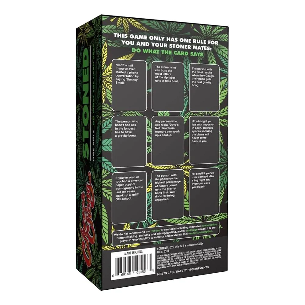 Cheech & Chong Stoned Card Game - Image 3