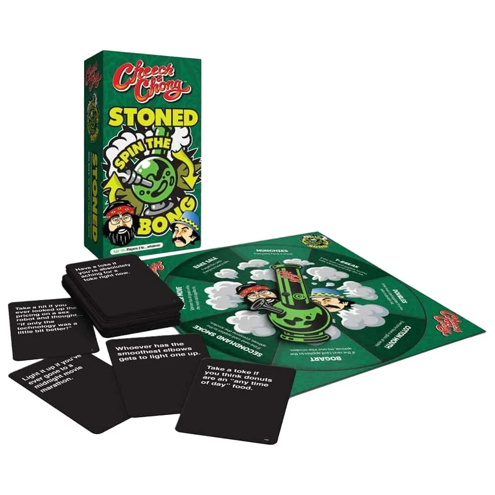 Cheech & Chong Stoned Spin The Bong Board Game - Image 2