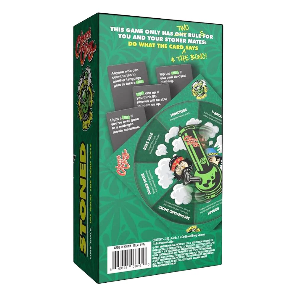 Cheech & Chong Stoned Spin The Bong Board Game - Image 3