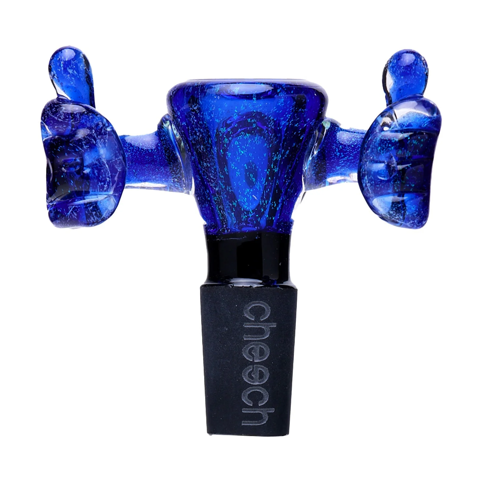 Cheech Glass 2" 14mm Dichro Thumbs Up - Image 5