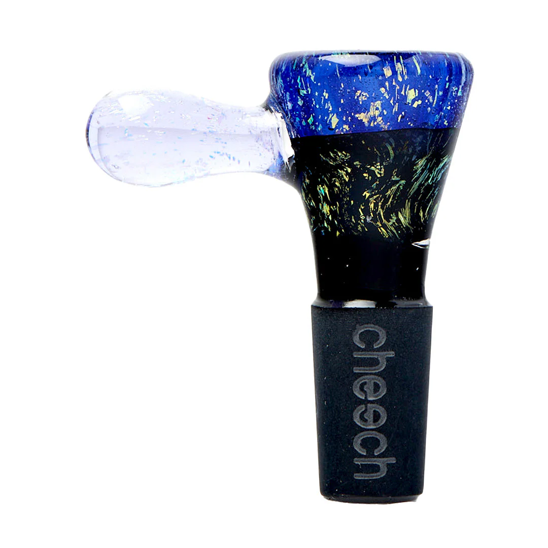 Cheech Glass 2" Transparent Dichro Glass Bowl - Image 4