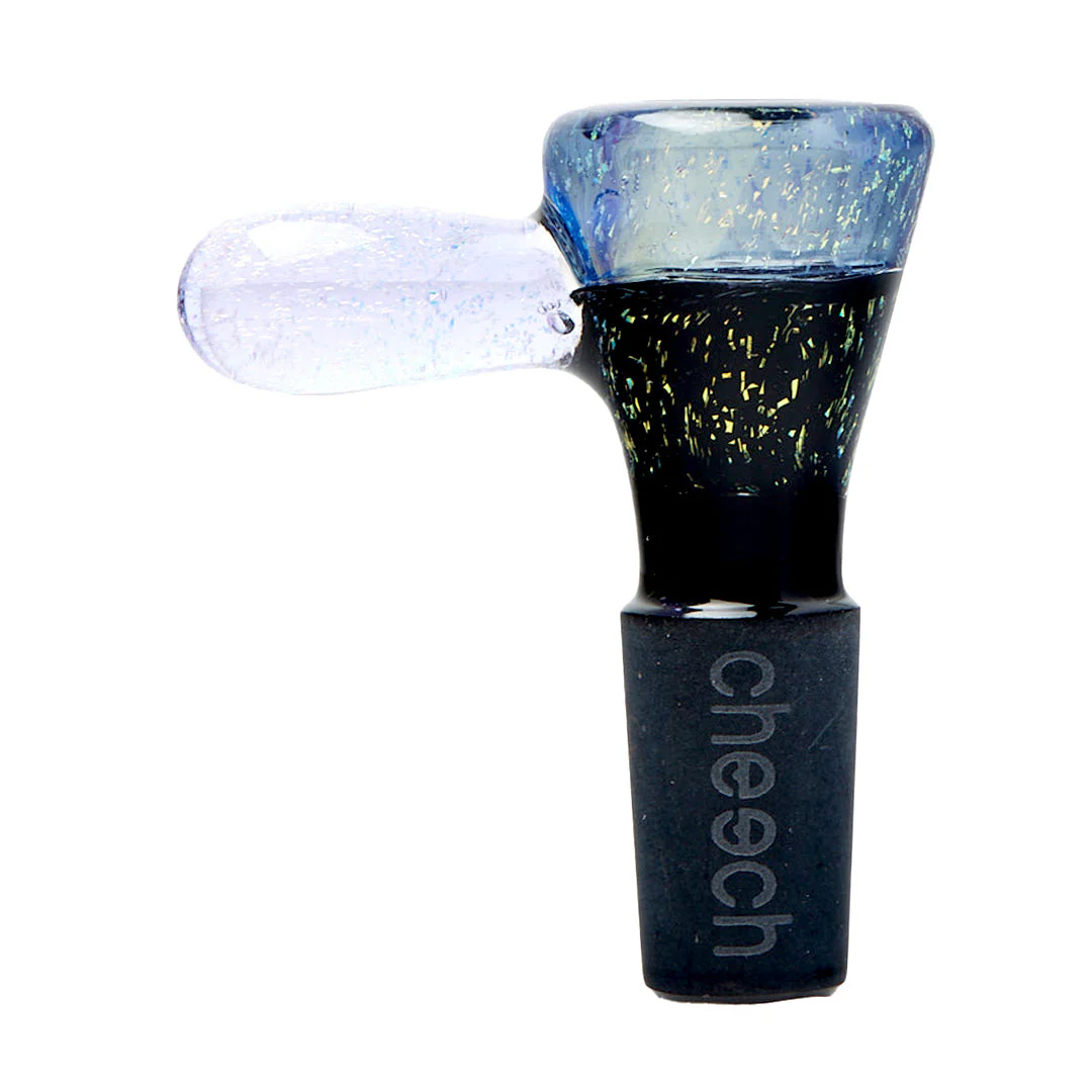 Cheech Glass 2" Transparent Dichro Glass Bowl - Image 7