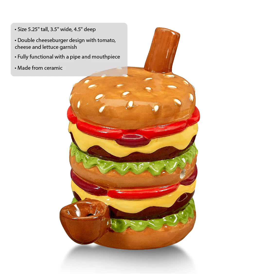 Cheeseburger Pipe - Image 4