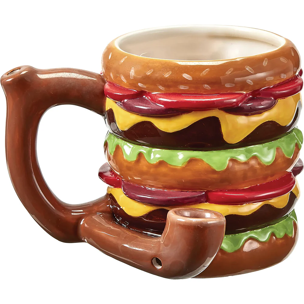 Cheeseburger Pipe Mug