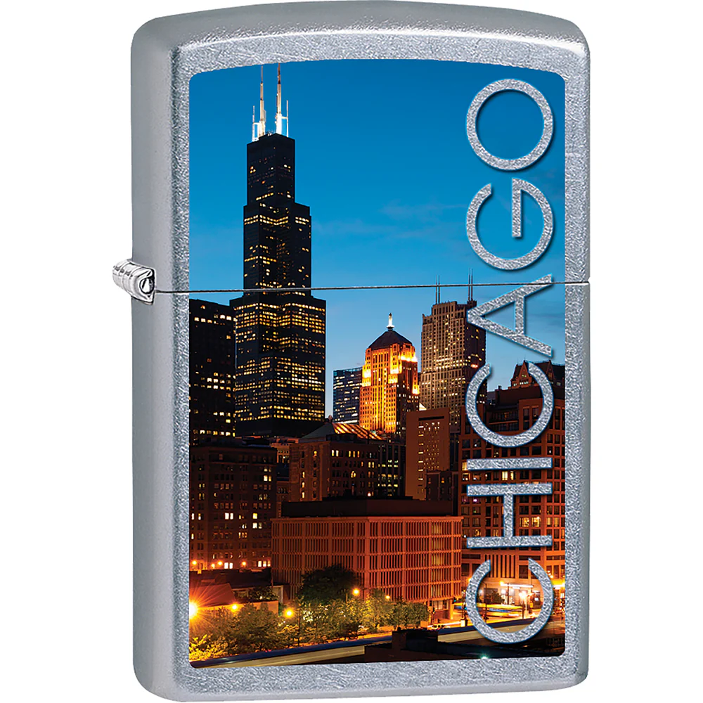 Chicago Downtown Zippo Lighter
