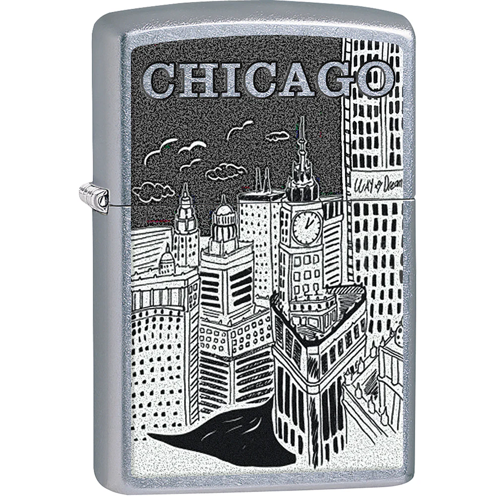 Chicago Skyline Zippo Lighter