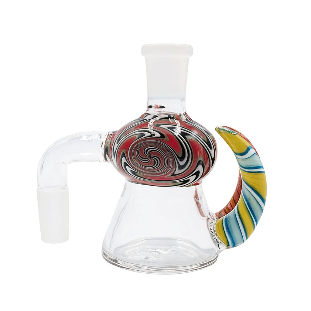Colorful Swirl Horn Beaker Ash Catcher - Image 3