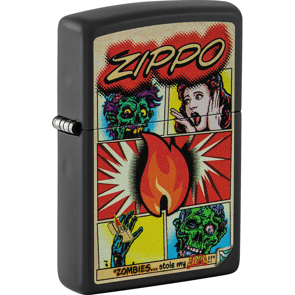Comic Zippo Lighter