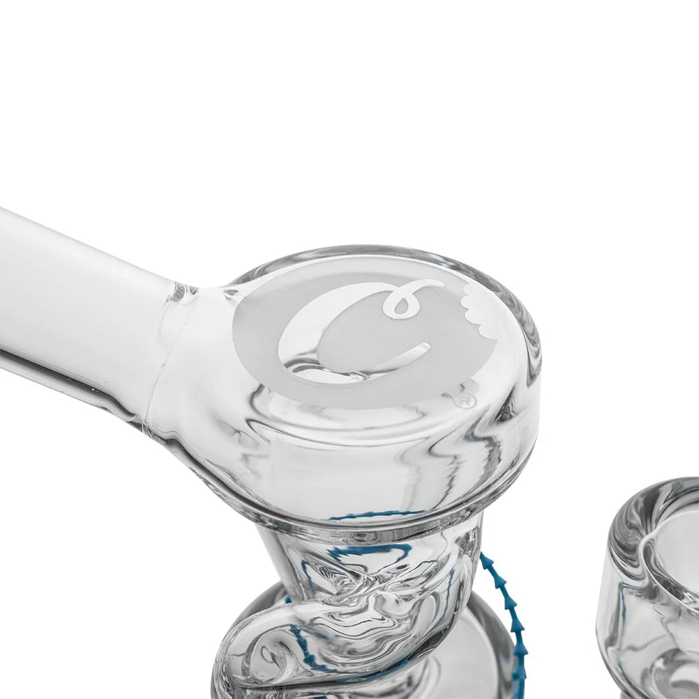 Cookies Double Cycler Glass Water Pipe - 9" / 14mm F - Image 4