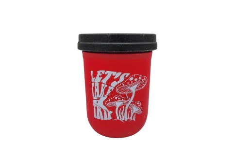 "Let's Take a Trip" 16oz Stash Jar