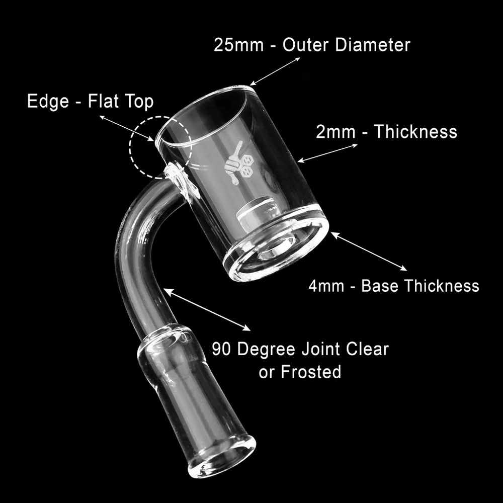 CORE REACTOR QUARTZ BANGER - 90° DEGREE | YL - Image 7