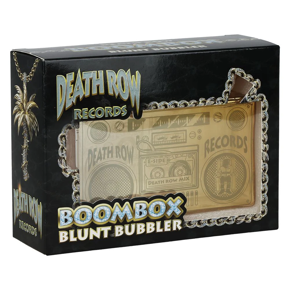 Death Row Records Boom Box Glass Blunt Bubbler - Image 9