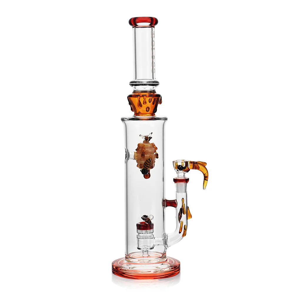 EG Glass - Honeycomb Bee Drip Tube - Image 3